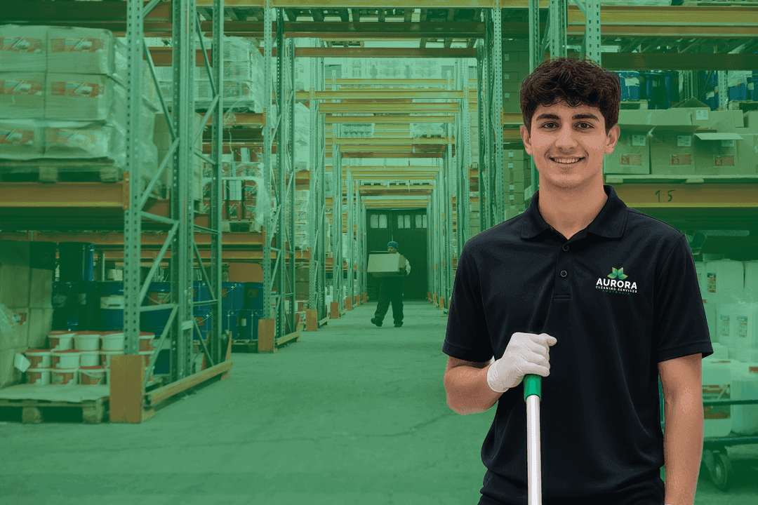 Warehouse Floor Scrubbing
